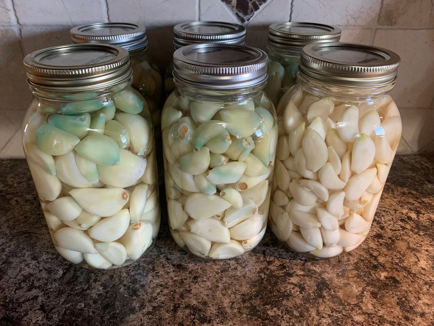 canned garlic recipe